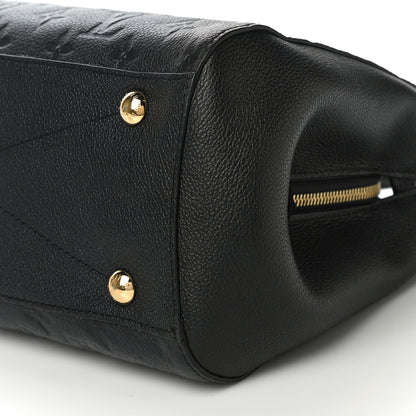 Louis Vuitton Empreinte Montaigne MM Black 9 of 10