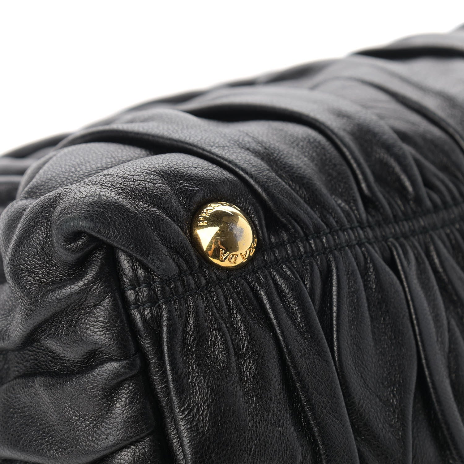 Prada Nappa Gaufre Tote Black 13 of 13