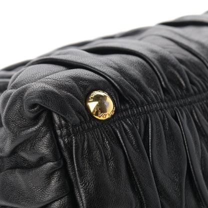 Prada Nappa Gaufre Tote Black 13 of 13
