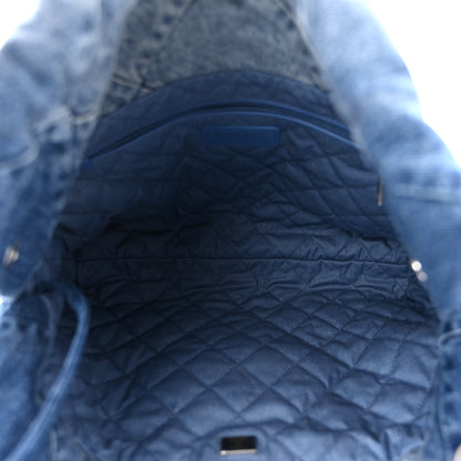 Chanel Denim Quilted Small Chanel 22 Blue 6 of 12