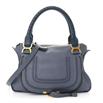 Chloe Calfskin Medium Marcie Satchel Cloudy Blue 1 of 24