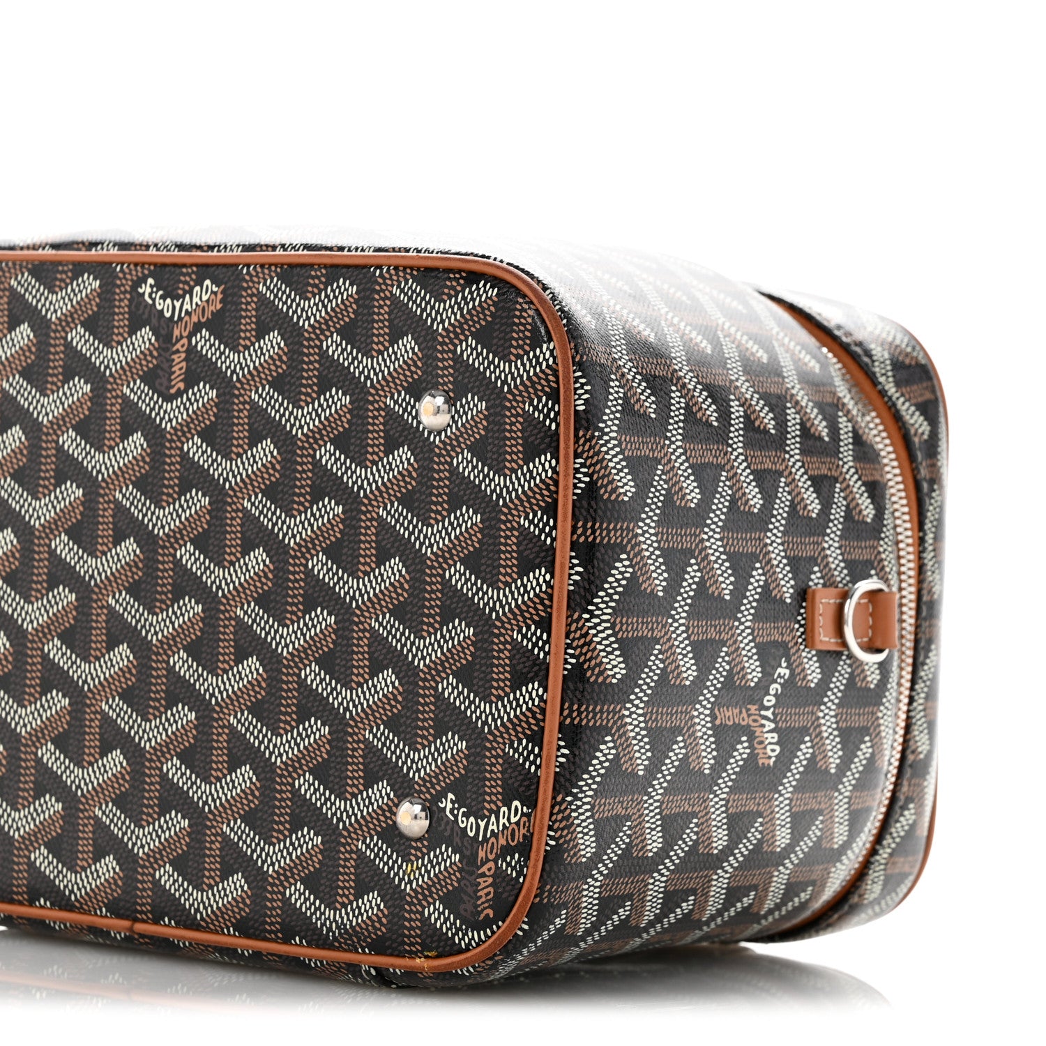 Goyard Goyardine Muse Vanity Case Black Gold 11 of 16
