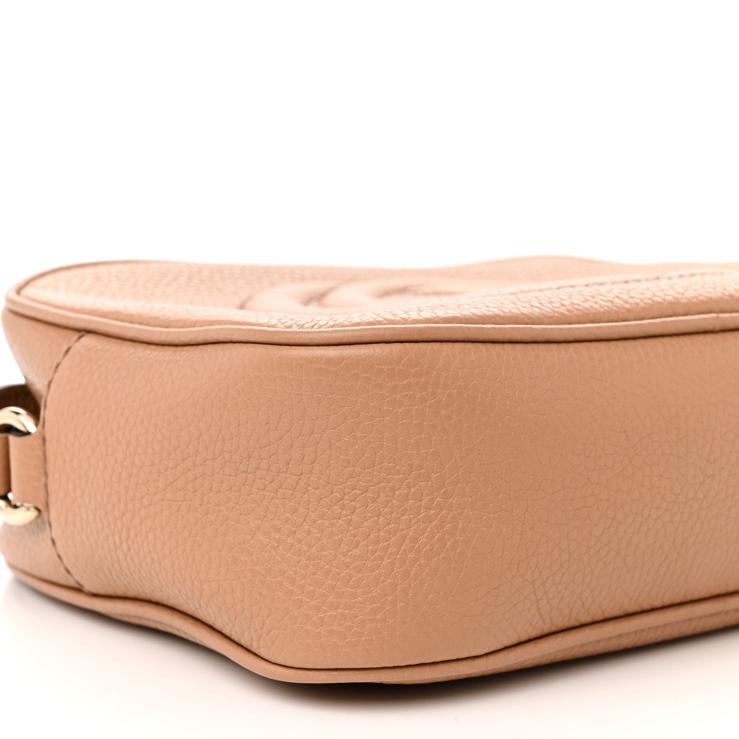 Gucci Pebbled Calfskin Small Soho Disco Bag Camelia 10 of 18