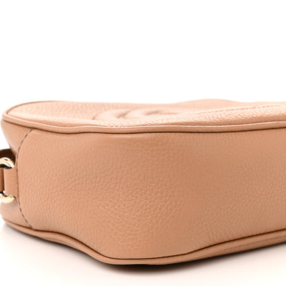 Gucci Pebbled Calfskin Small Soho Disco Bag Camelia 10 of 18