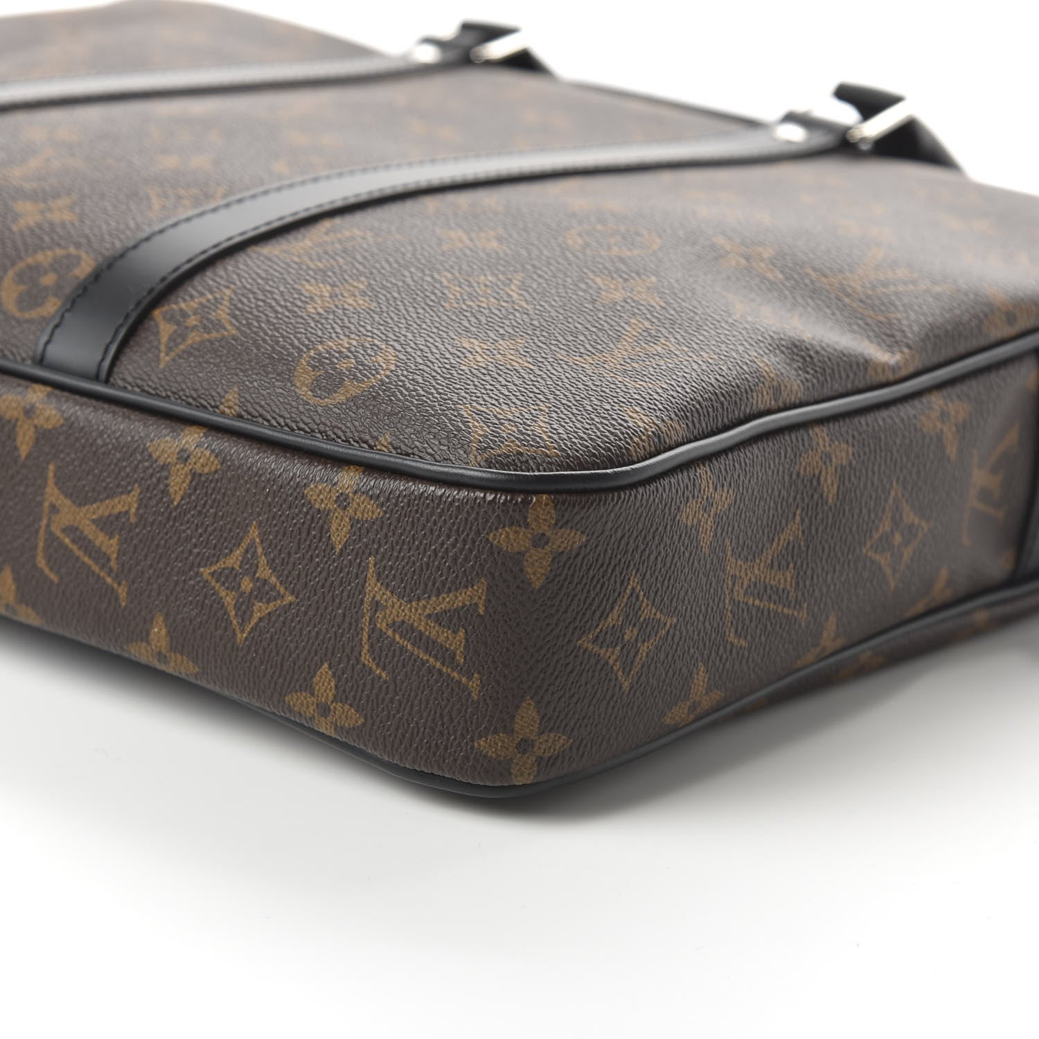 Louis Vuitton Monogram Macassar Porte-Documents Voyage PM 7 of 9