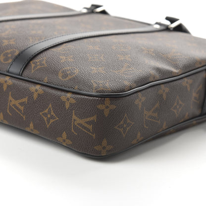 Louis Vuitton Monogram Macassar Porte-Documents Voyage PM 7 of 9