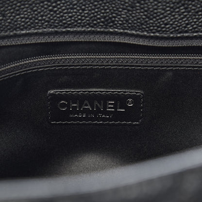 Chanel Caviar Quilted Grand Shopping Tote GST Black 6 of 10