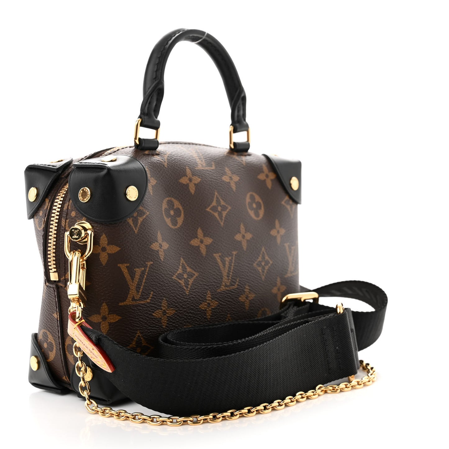 Monogram Petite Malle Souple Black