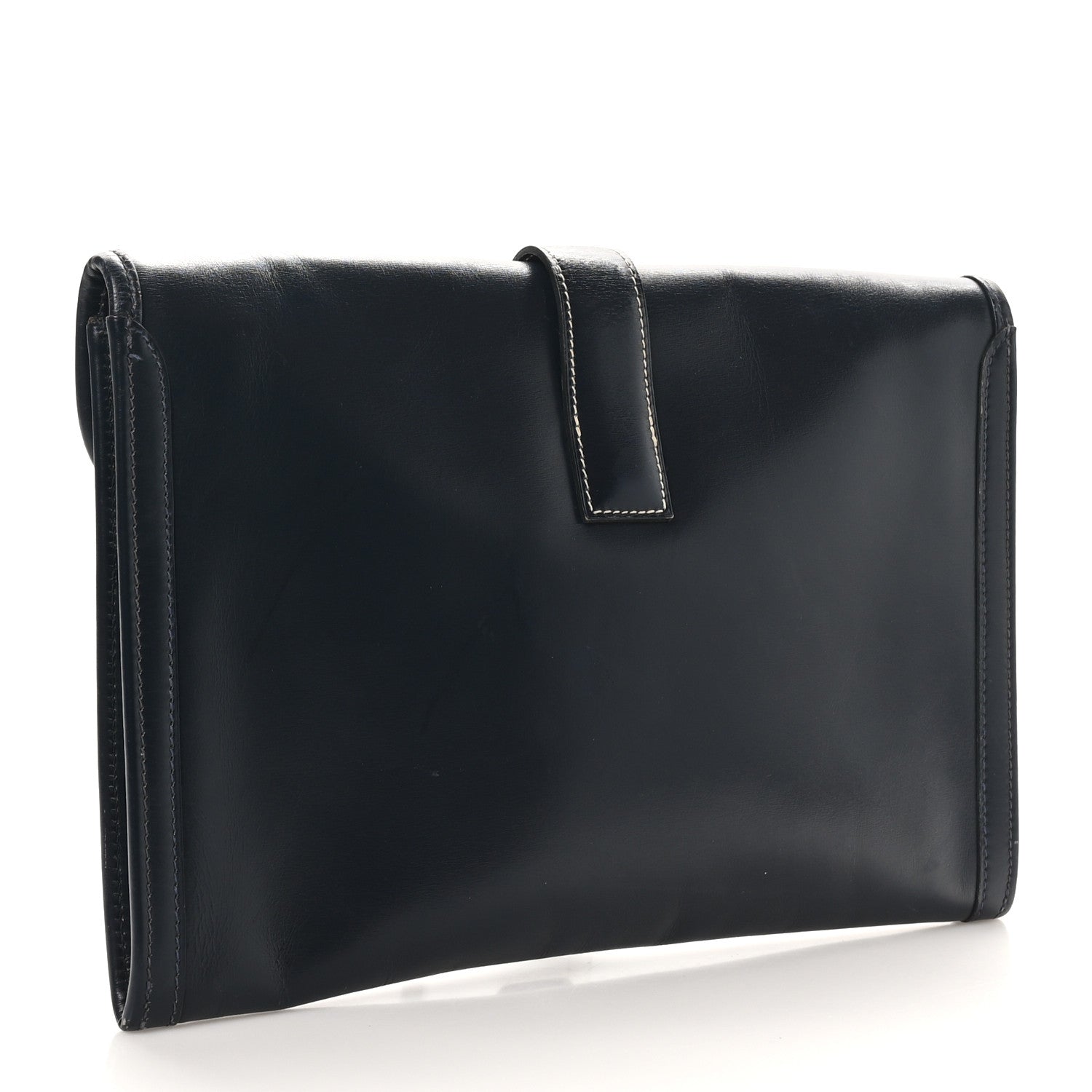 Hermes Box Jige PM Clutch Indigo 3 of 8