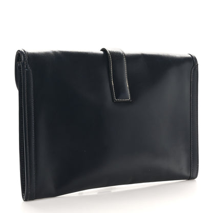 Hermes Box Jige PM Clutch Indigo 3 of 8