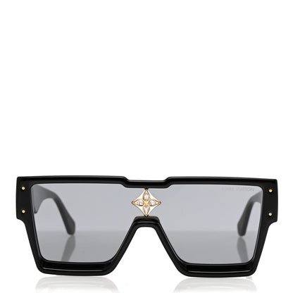 Louis Vuitton Acetate Swarovski Crystal Cyclone Sunglasses Z1578W Black 2 of 8
