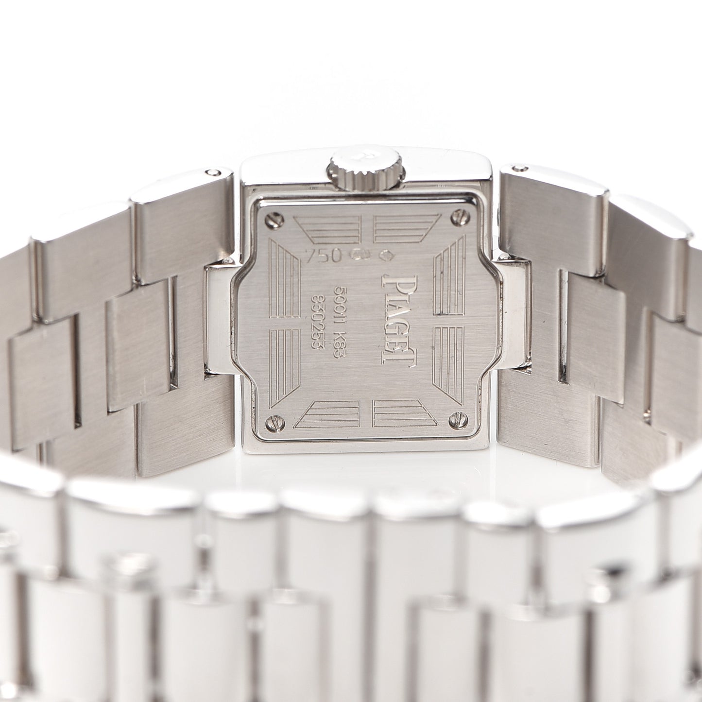 18K White Gold Diamond 21mm Dancer Quartz Watch