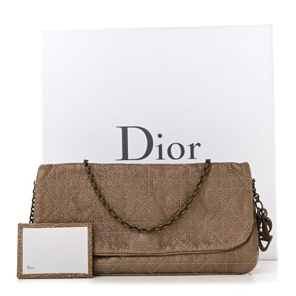 Christian Dior Lambskin Cannage Lady Dior Chain Clutch Bronze 12 of 12