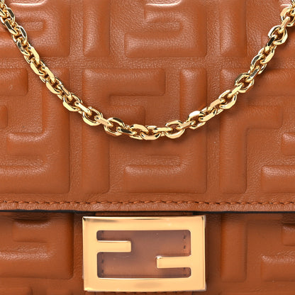Fendi Nappa Matisse FF Embossed Continental Wallet On Chain Coloniale 8 of 11