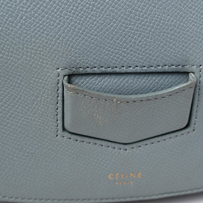 Celine Grained Calfskin Compact Trotteur Cloud 18 of 21