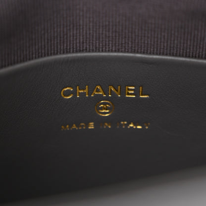 Chanel Caviar Quilted Chanel Way Clutch With Chain Grey 6 of 10