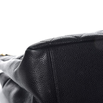 Chanel Caviar Quilted Grand Shopping Tote GST Black 13 of 14