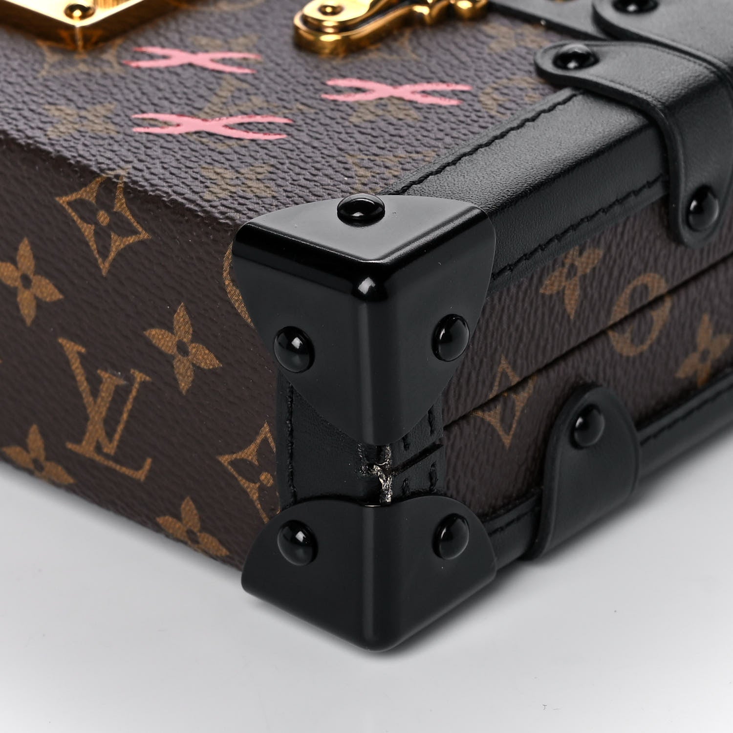 Louis Vuitton Monogram Petite Malle Black 8 of 9