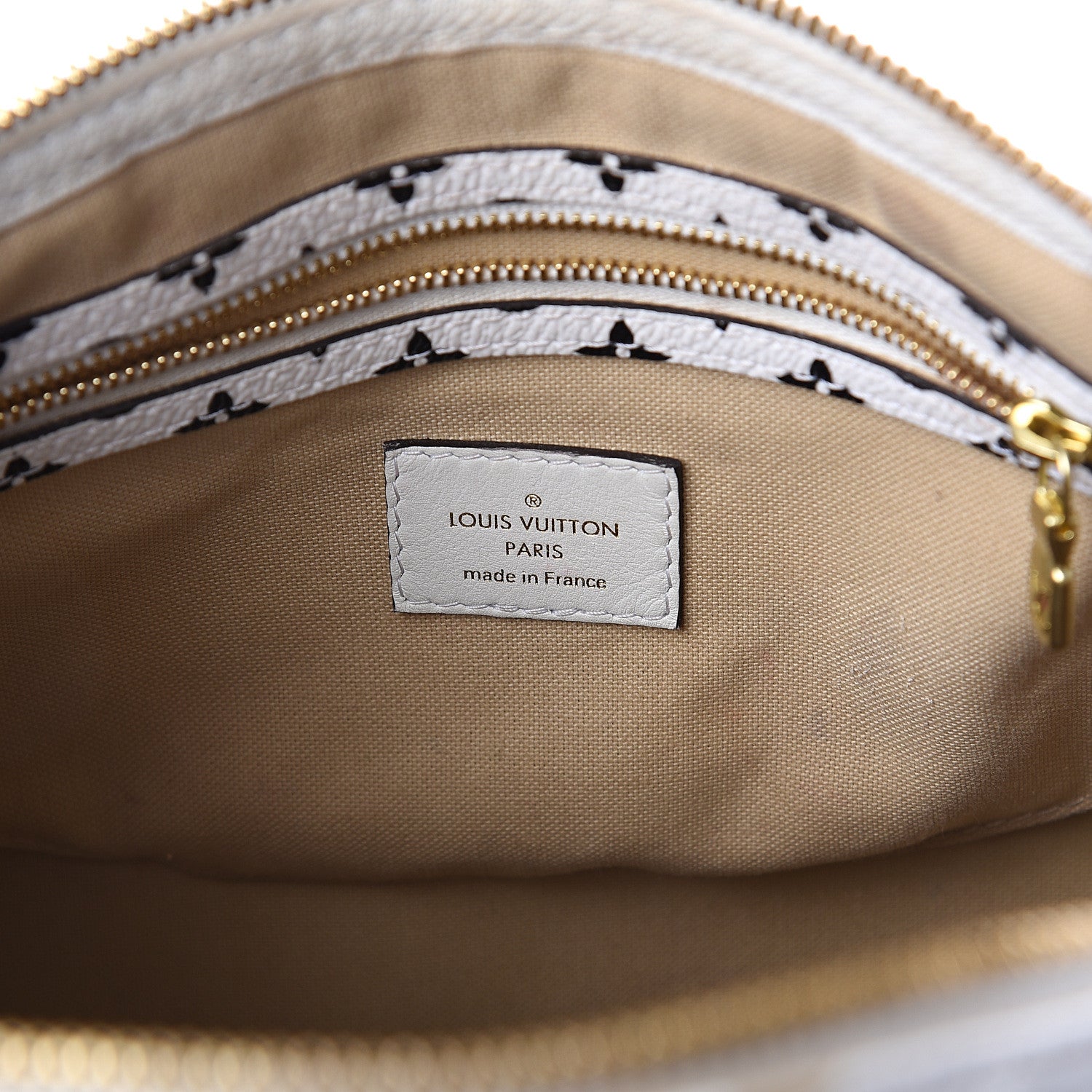 Louis Vuitton Monogram Giant Speedy Bandouliere 30 Kaki Beige 5 of 7