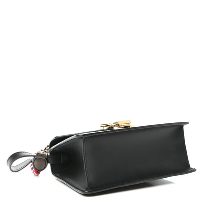 Gucci Calfskin Mini Sylvie Top Handle Bag Black 4 of 10