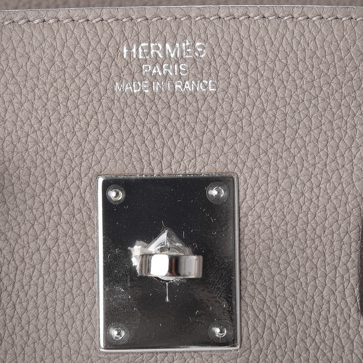 Hermes Togo Birkin 35 Gris Asphalte 20 of 31