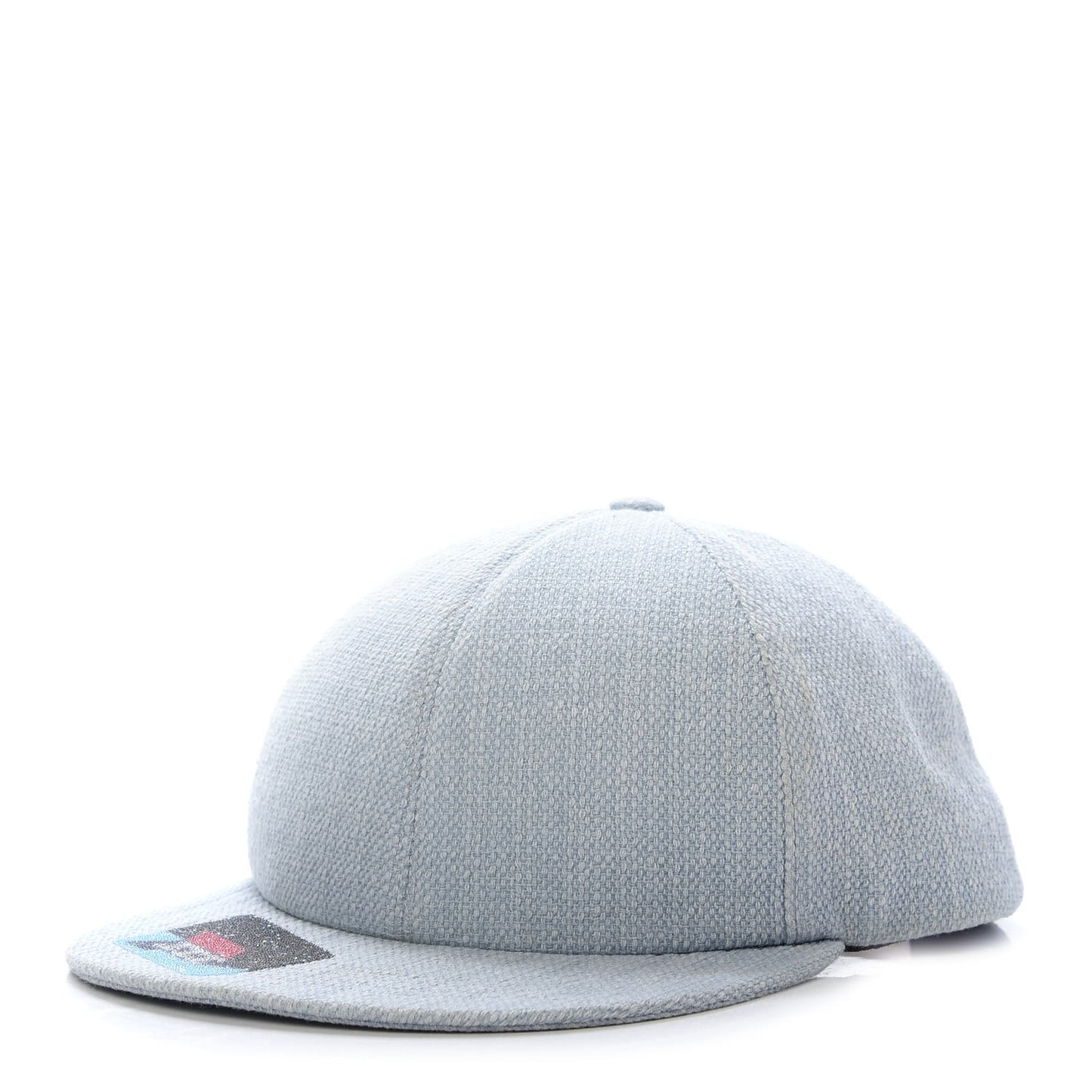 Cotton Strass Cap Hat Sky Blue