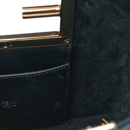 Fendi Vitello King Small Fendi Way Tote Black 10 of 10