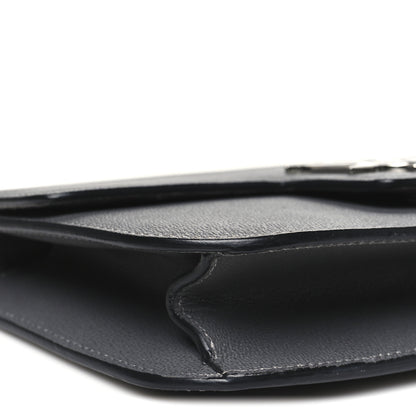 Alexander McQueen Calfskin Medium Insignia Flap Grey 8 of 9
