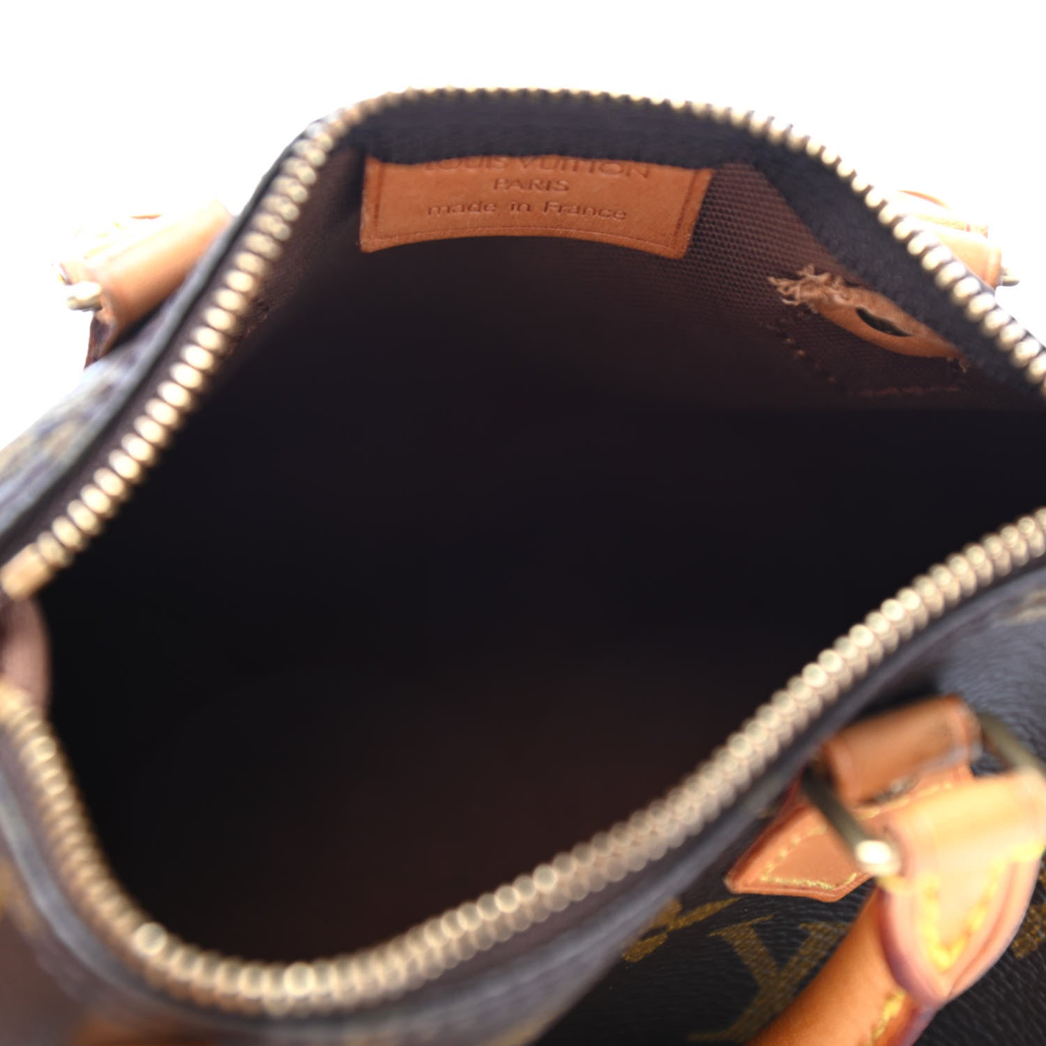 Louis Vuitton Monogram Mini Sac HL Speedy 4 of 4