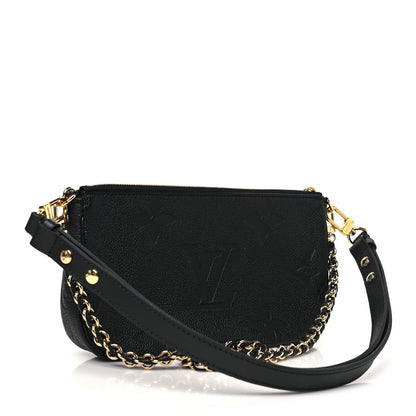 Louis Vuitton Empreinte Monogram Giant Multi Pochette Accessories Black 3 of 10