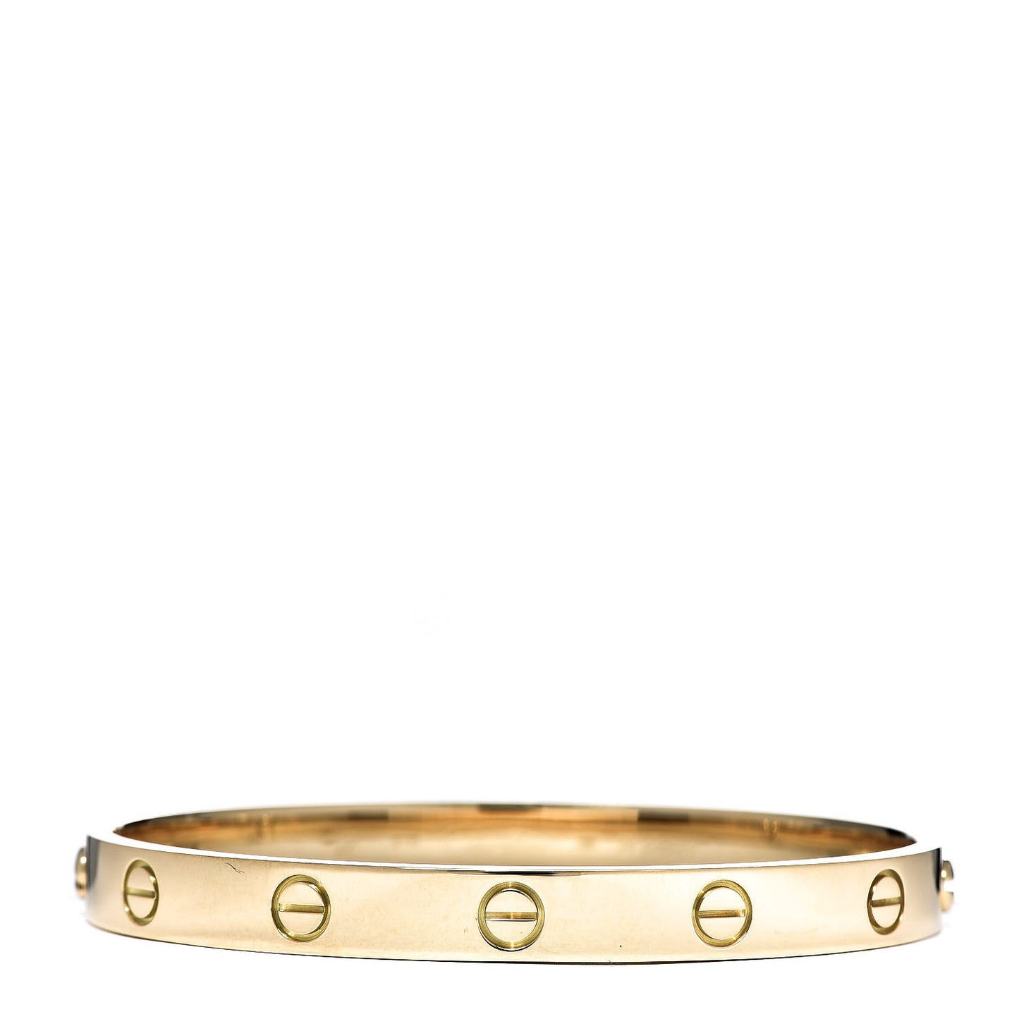 18K Yellow Gold LOVE Bracelet 17