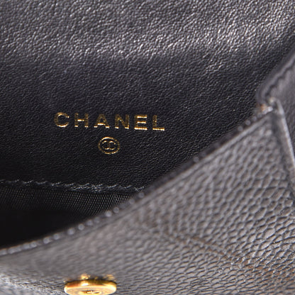 Chanel Caviar CC Phone Holder Crossbody Black 6 of 8