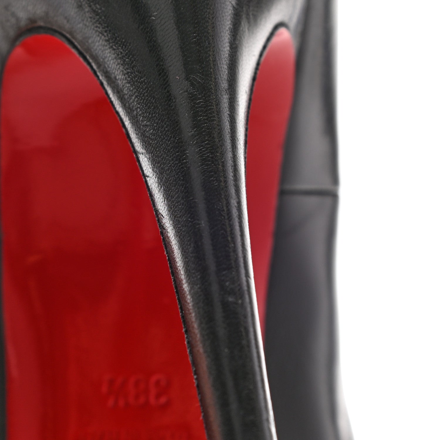Christian Louboutin Kid Pumps 38.5 Black 12 of 16