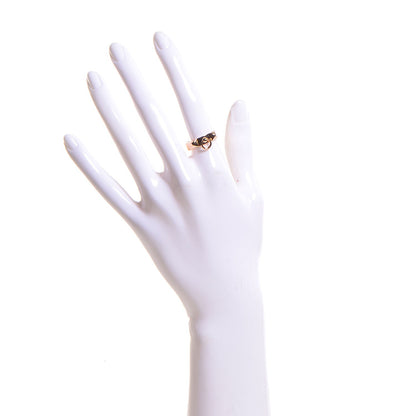 Hermes 18K Rose Gold PM Collier De Chien Ring 53 6.25 2 of 5