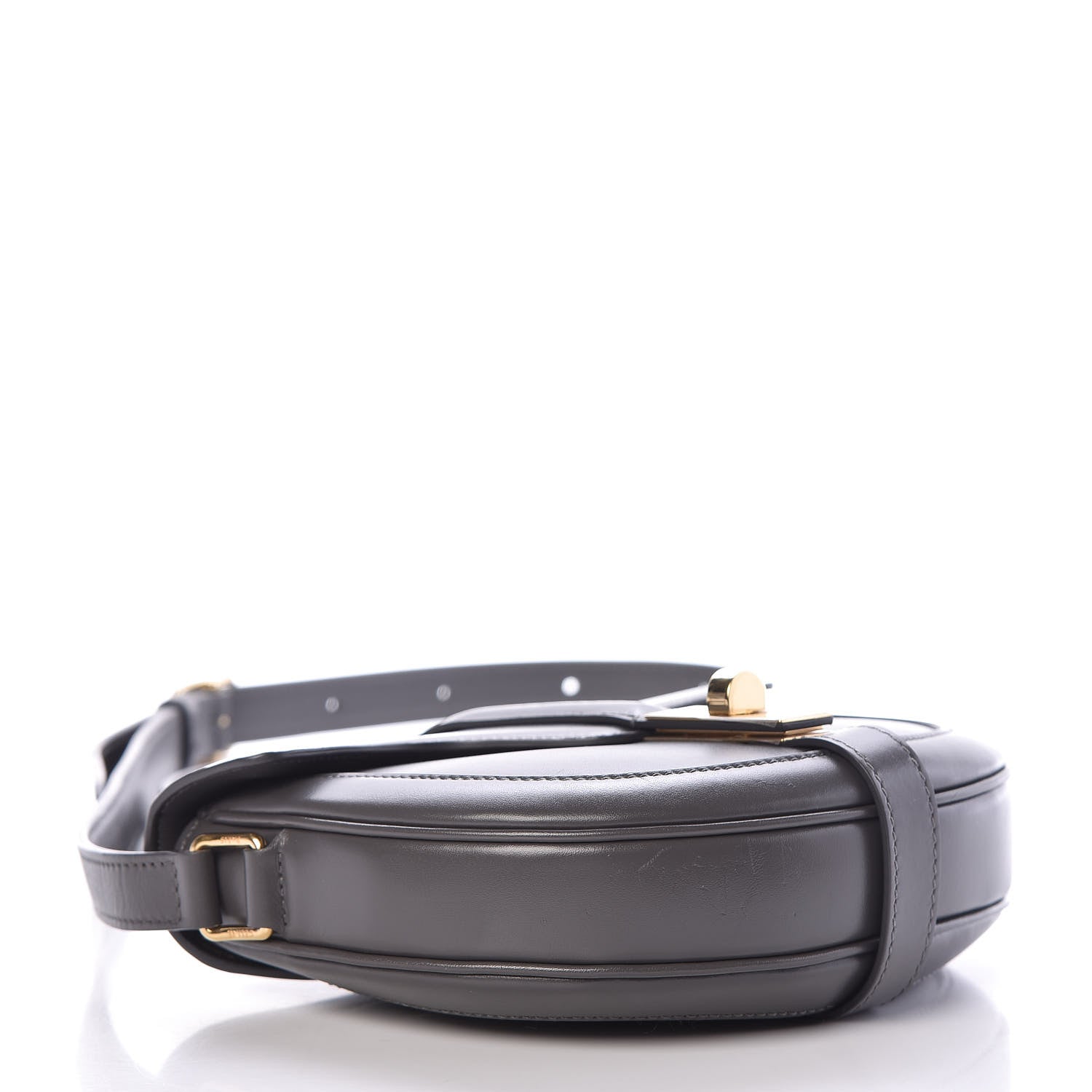 Celine Satinated Calfskin Besace Small 16 Grey 4 of 9