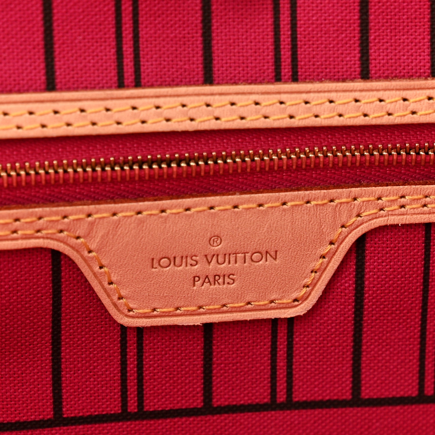 Louis Vuitton Monogram Neo Neverfull MM Fuchsia 6 of 9