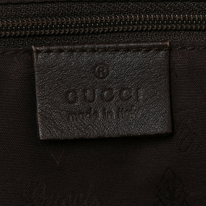Gucci Guccissima Large Sukey Tote Dark Brown 6 of 10