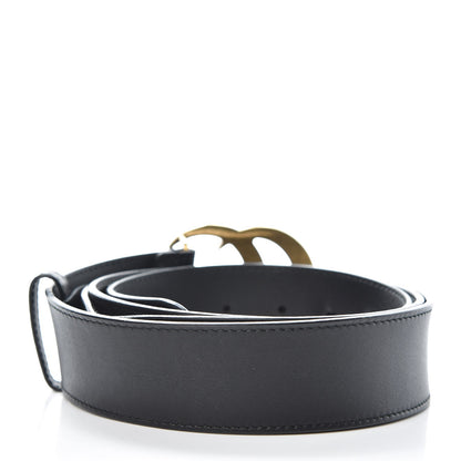 Gucci Calfskin Double G 40mm Belt 120 48 Black 3 of 6