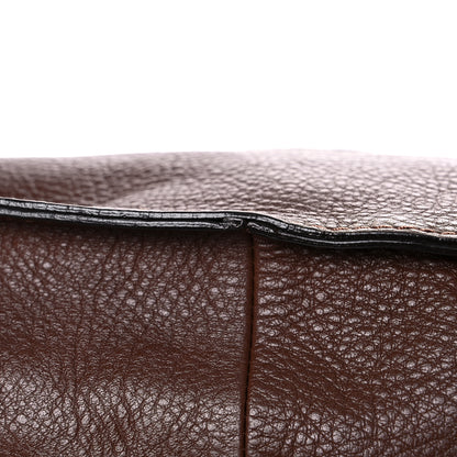 Chloe Calfskin Large Marcie Satchel Brown Seed 13 of 22