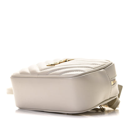 Saint Laurent Calfskin Matelasse Monogram Lou Belt Bag Ivory 7 of 7