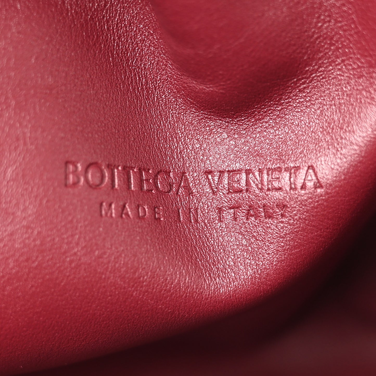 Smooth Butter Calf The Pouch Oversized Clutch Bordeaux