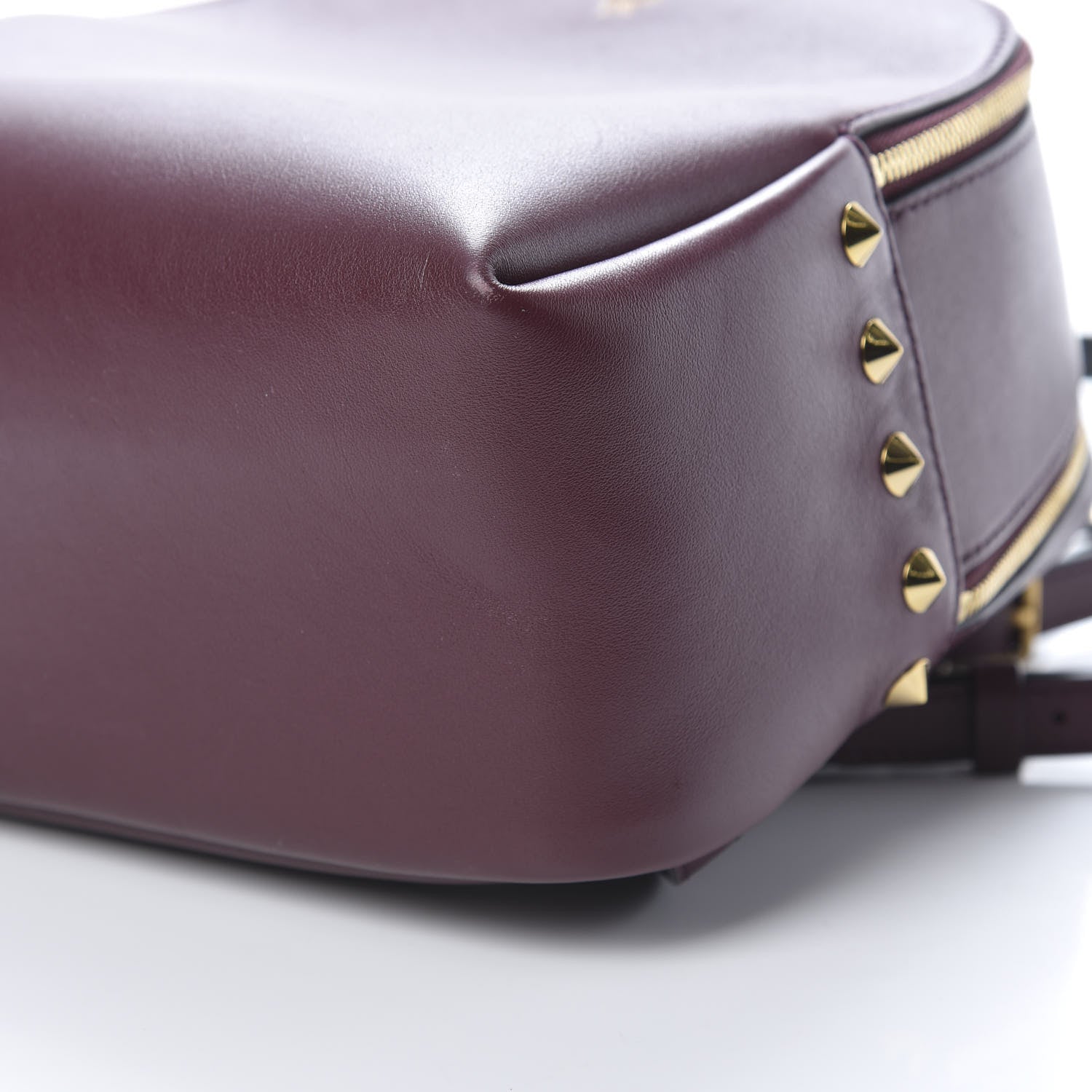 MCM Calfskin Mini Duchess Polke Studs Backpack Mystic Purple 10 of 14