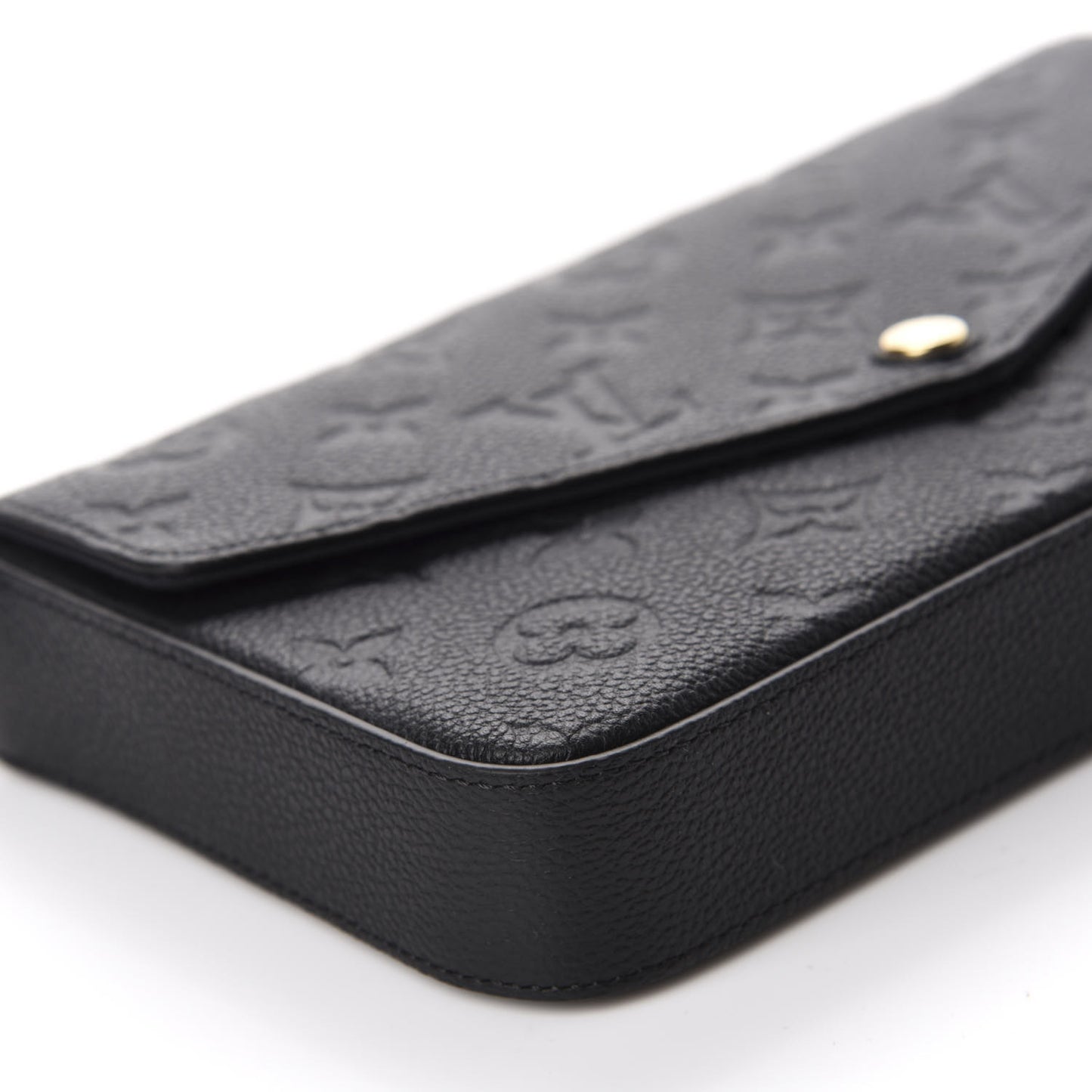 Empreinte Pochette Felicie Chain Wallet Black