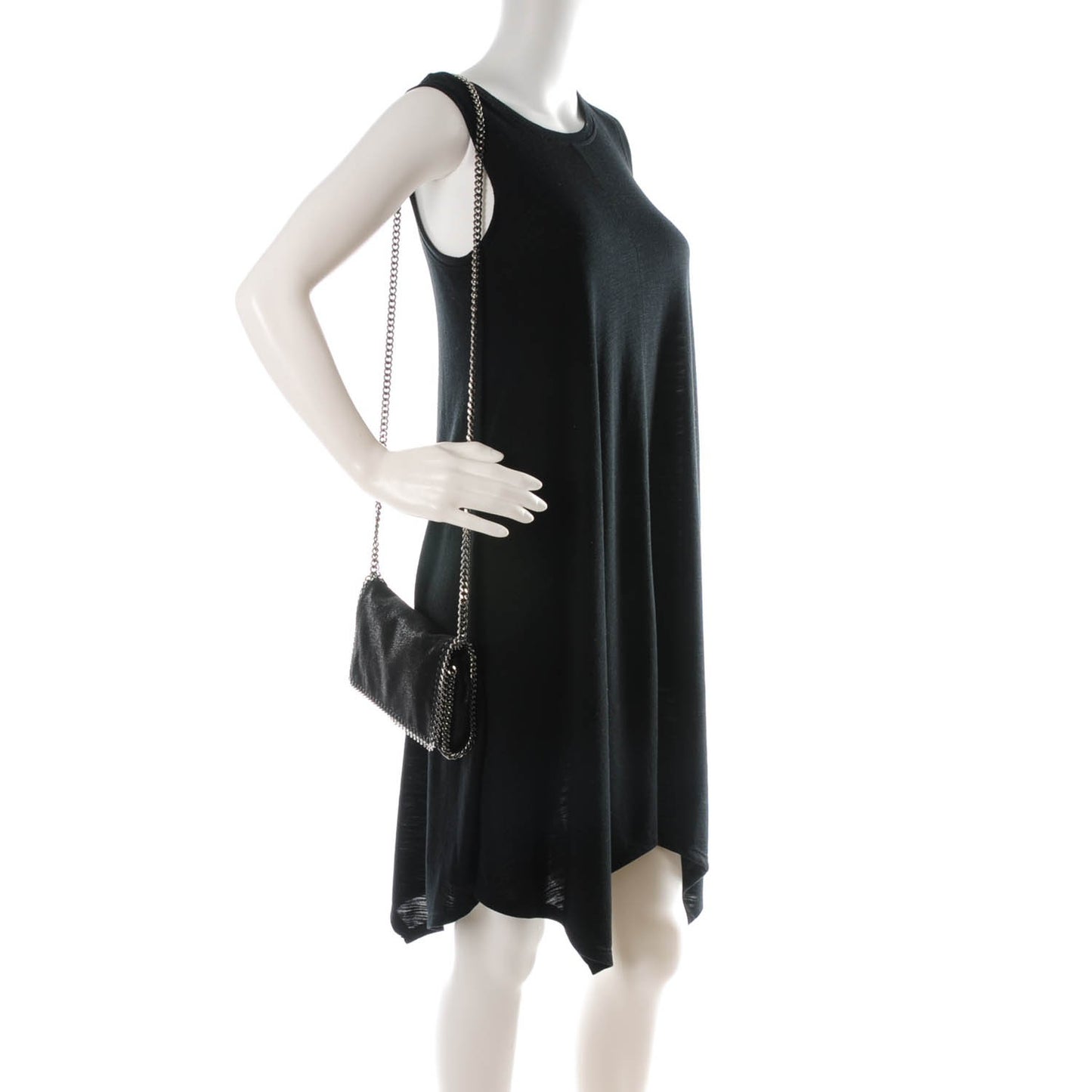 Shaggy Deer Falabella Crossbody Bag Black