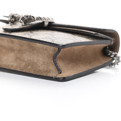 Gucci GG Supreme Monogram Super Mini Dionysus Shoulder Bag Taupe 9 of 10