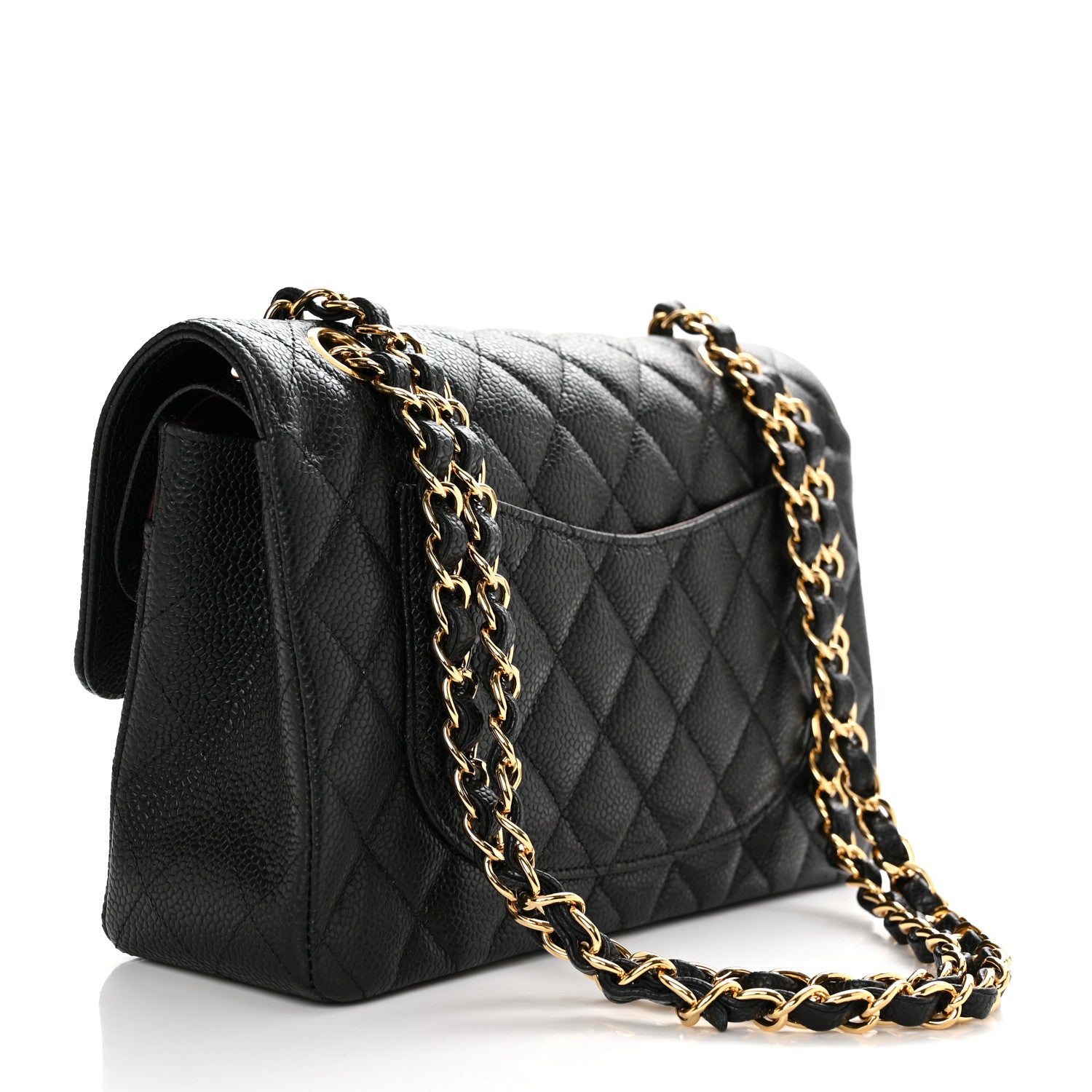 Chanel Caviar Quilted Small Double Flap Black 2 of 12