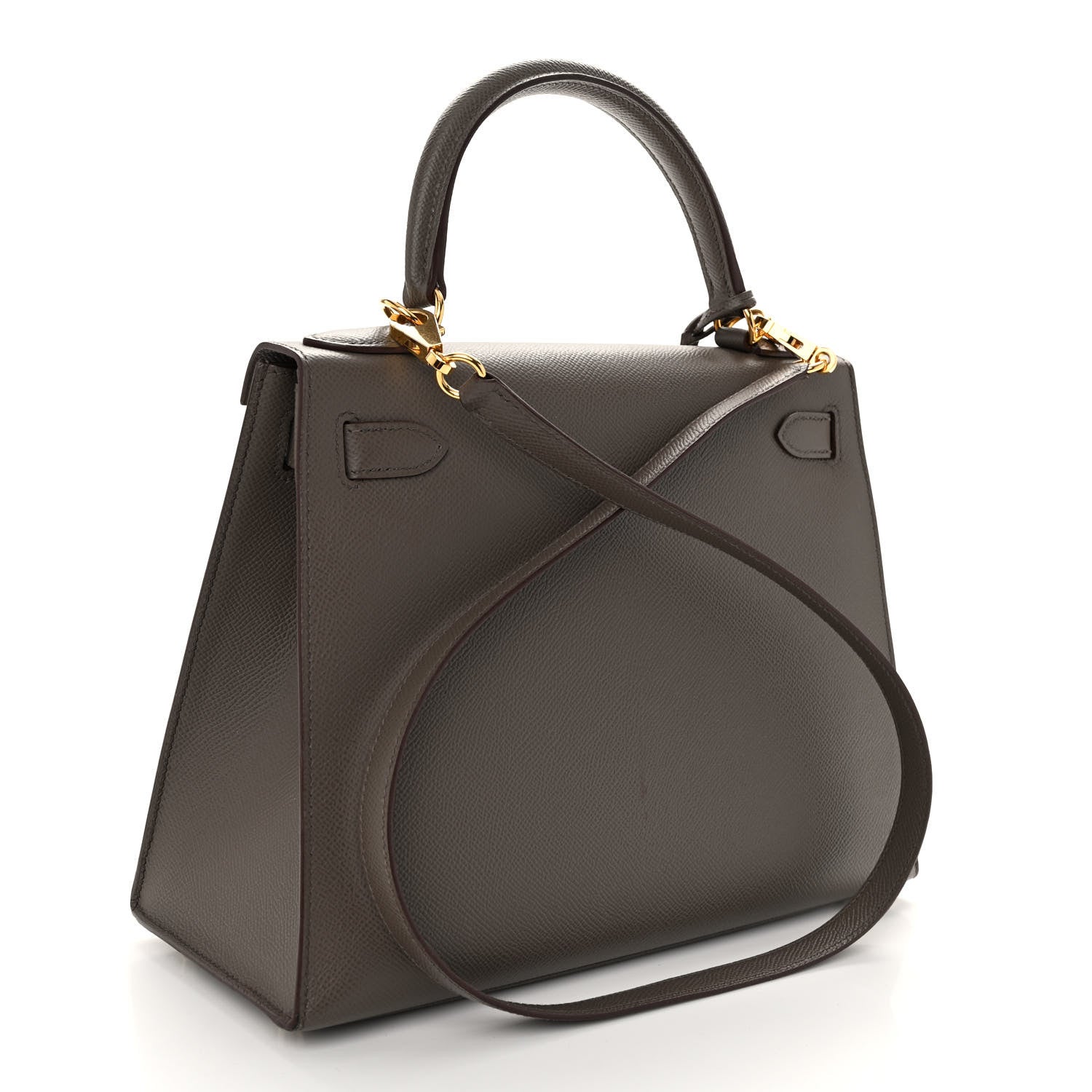 Hermes Epsom Kelly Sellier 28 Etain 3 of 12