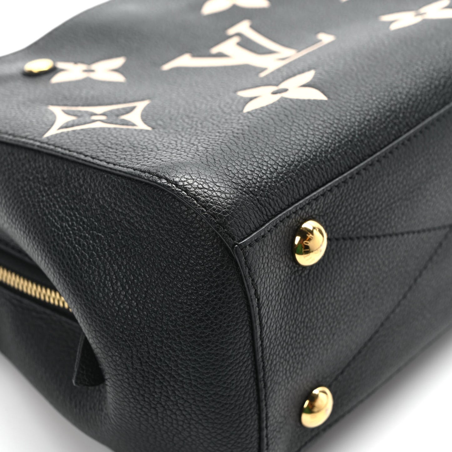 Empreinte Monogram Giant Montaigne BB Black Beige