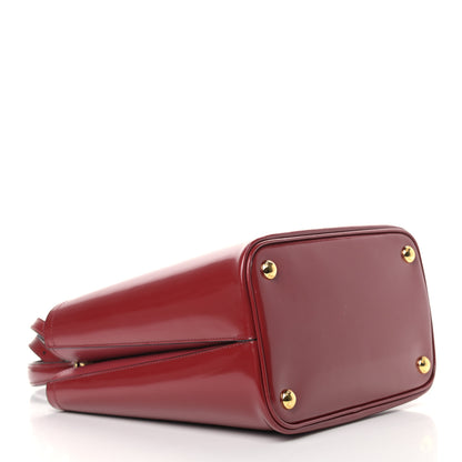 Prada Spazzolato Medium Panier Bucket Bag Fuoco 3 of 17
