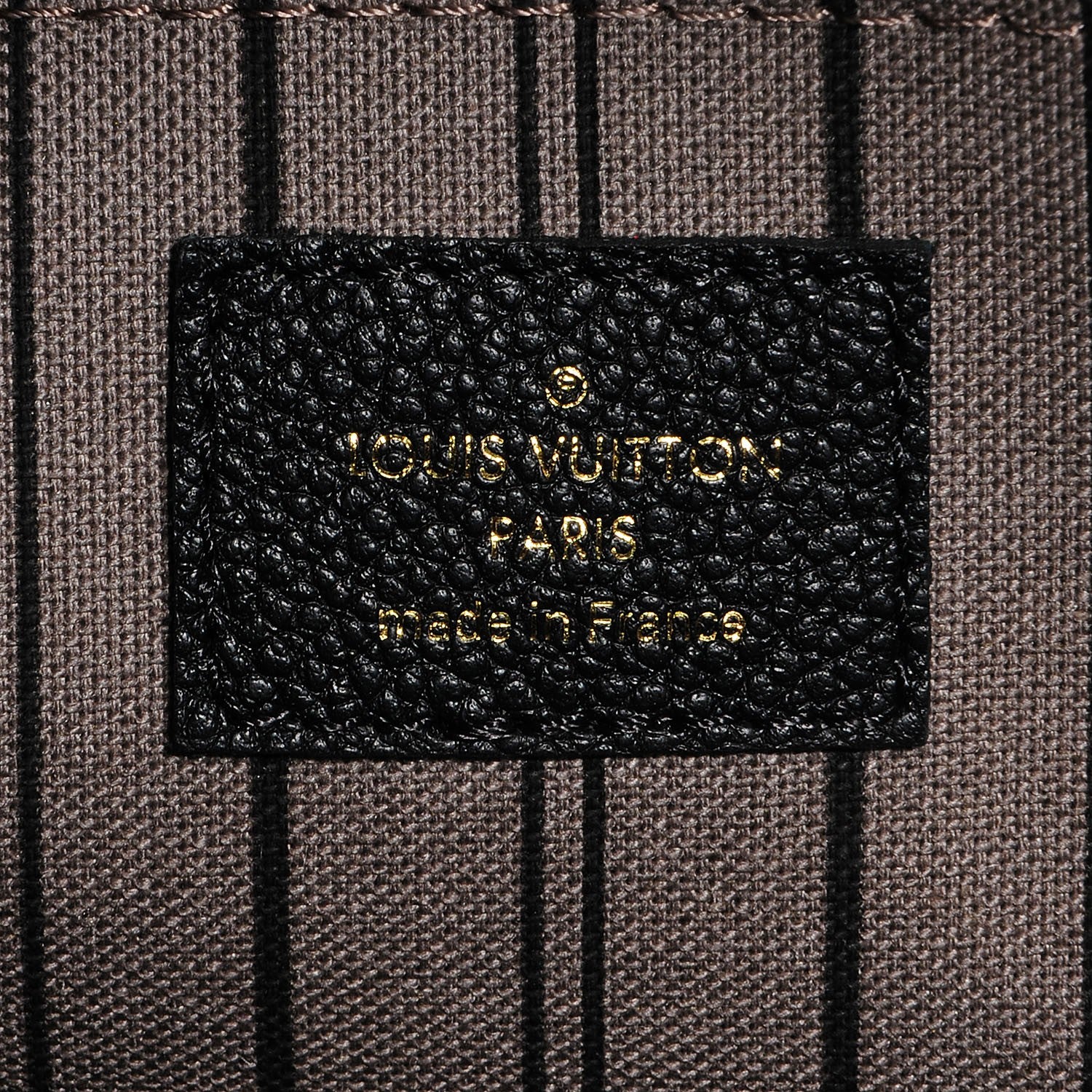 Louis Vuitton Empreinte Montaigne GM Black 6 of 7